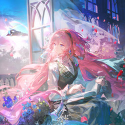 This is a pixiv picture whose title is 昔涟.