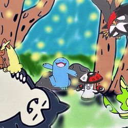 This is a pixiv picture whose title is 希望の森🌳✨.