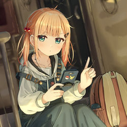 This is a pixiv picture whose title is 「ぐぅぅ、もう一戦だけ」.