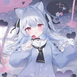 This is a pixiv picture whose title is 飴、あげないよ？💗.