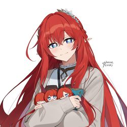 This is a pixiv picture whose title is トリスビアス.