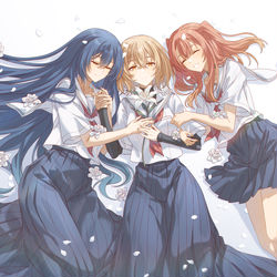 This is a pixiv picture whose title is 栀子 茉莉 百合~.