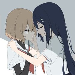 This is a pixiv picture whose title is あんなに君しかいらなかったのに.