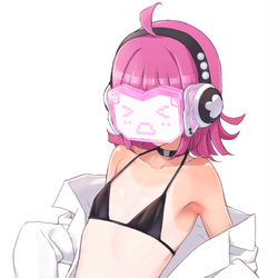 This is a pixiv picture whose title is 焼き璃奈ちゃん.