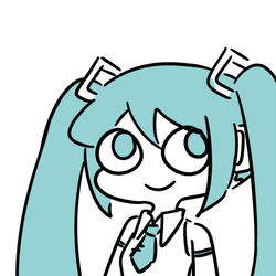 This is a pixiv picture whose title is MIKU.