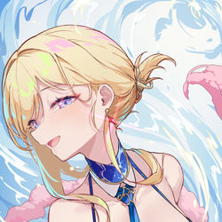 This is a pixiv picture whose title is 白糸.