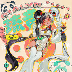 This is a pixiv picture whose title is Dialyn [ダイアリン].