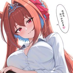 This is a pixiv picture whose title is ダイワスカーレット.