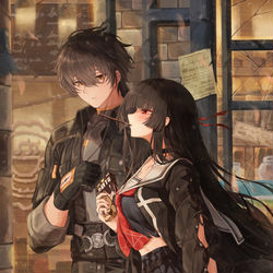 This is a pixiv picture whose title is Rover&Chisa.