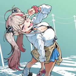 This is a pixiv picture whose title is Jackal Class trublemaker.