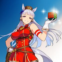 This is a pixiv picture whose title is rubik's cube.