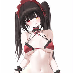 This is a pixiv picture whose title is 狂三.