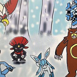 This is a pixiv picture whose title is スノウフォレスト❄️.