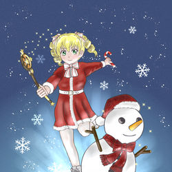 This is a pixiv picture whose title is ❄️冬召喚❄️.