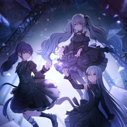 This is a pixiv picture whose title is セカイシンフォニー2025.