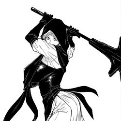 This is a pixiv picture whose title is 葬儀屋.