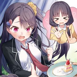 This is a pixiv picture whose title is 昔からじゃんけんの初手はパーな妹.