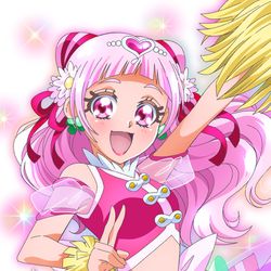 This is a pixiv picture whose title is キュアエール.