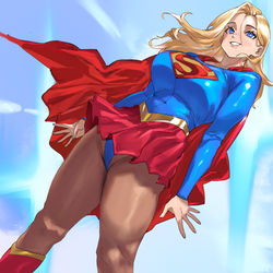 This is a pixiv picture whose title is Supergal.