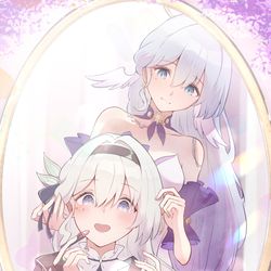 This is a pixiv picture whose title is 『収録後』.