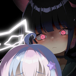 This is a pixiv picture whose title is 按 “F” 处决.