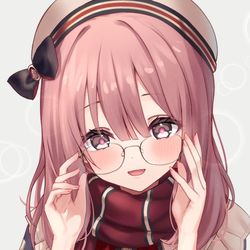 This is a pixiv picture whose title is 眼鏡ﾓｶｻｰﾝ.