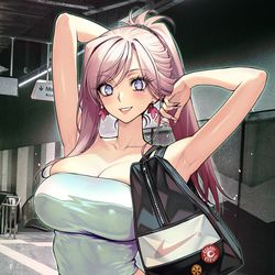 This is a pixiv picture whose title is 🩶.