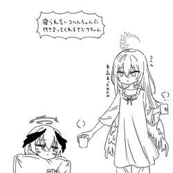 This is a pixiv picture whose title is 最近描いた絵とか.