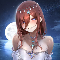 This is a pixiv picture whose title is 💙.