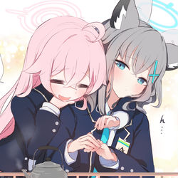 This is a pixiv picture whose title is 冬はシロコちゃんに限るねぇ～.