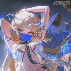 This is a pixiv picture whose title is They see a dancer~.