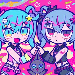 This is a pixiv picture whose title is デコミクLIVE.