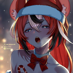 This is a pixiv picture whose title is Hakos Baelz.