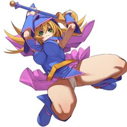 This is a pixiv picture whose title is ブラマジガール.