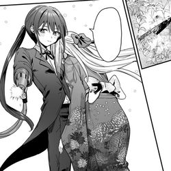 This is a pixiv picture whose title is 冬コミ本カット.