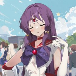 This is a pixiv picture whose title is コスプレ会場のゆかりさん.