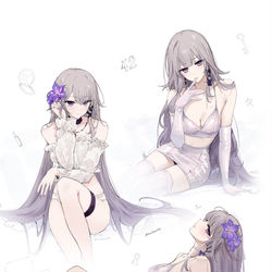 This is a pixiv picture whose title is The Herta.