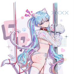 This is a pixiv picture whose title is 🩵.