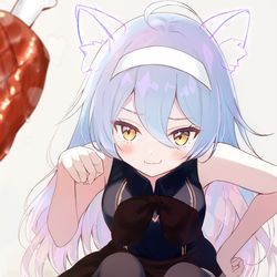 This is a pixiv picture whose title is 餌付け.