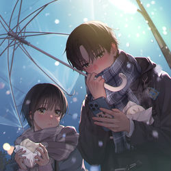 This is a pixiv picture whose title is 幼馴染なんかじゃなきゃ良かった.