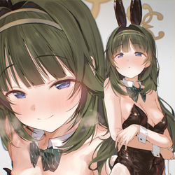 This is a pixiv picture whose title is ツムギバニー.