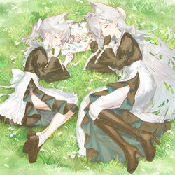 This is a pixiv picture whose title is ~break time~.