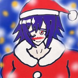 This is a pixiv picture whose title is サンタスズちゃん❤️❄️.