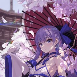 This is a pixiv picture whose title is メルトリリス 桜🌸.