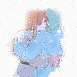 This is a pixiv picture whose title is 冬.