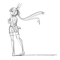 This is a pixiv picture whose title is 「悪くないと思いますよ」.