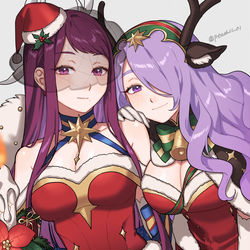 This is a pixiv picture whose title is アイビー&カミラ.