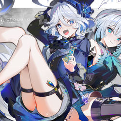 This is a pixiv picture whose title is 💧✨♕.