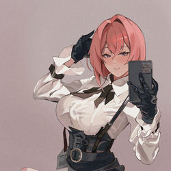 This is a pixiv picture whose title is 月城柳.