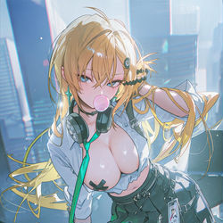 This is a pixiv picture whose title is 🏍️Hop on if you can keep up🏍️.